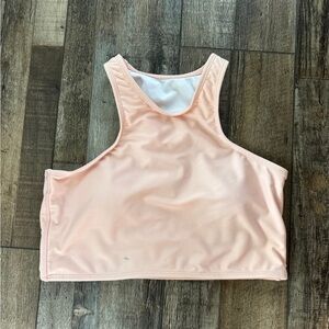 SwimZip halter swim top